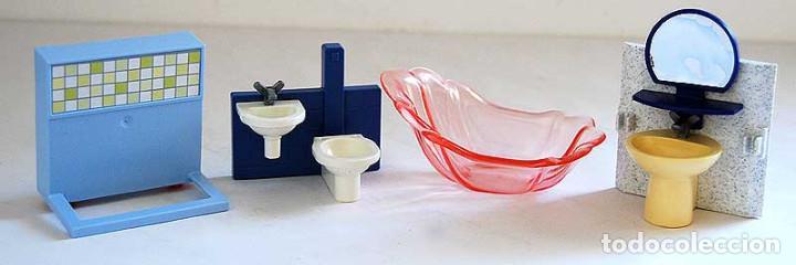 Playmobil: Playmobil Lote Piezas de Ba&ntilde;o