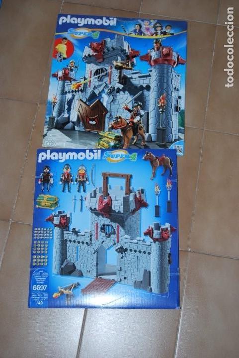 Playmobil: PLAYMOBIL. caja vac&iacute;a 6697 castillo super 4 medieval. Completa tu set !! Oferta!!