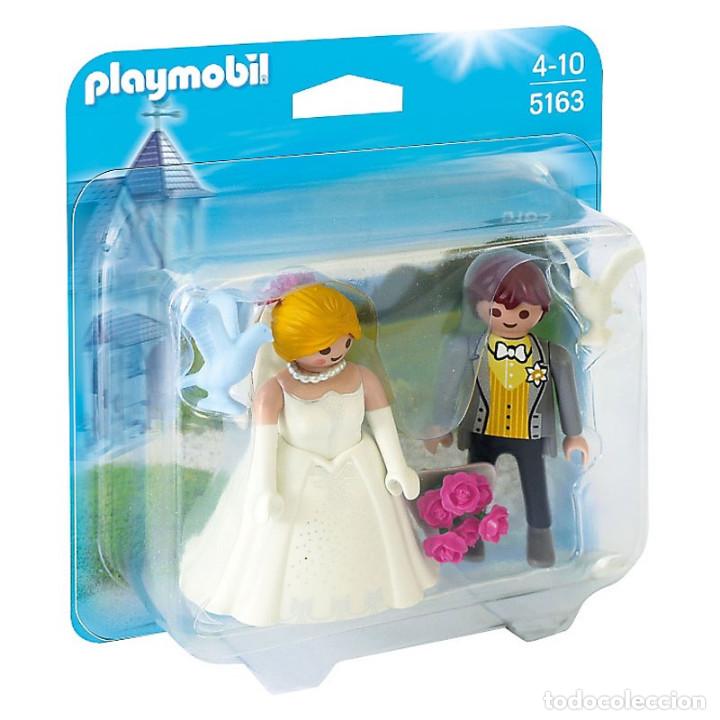 Playmobil: PLAYMOBIL 5163 DUO PACK PAREJA DE NOVIOS RECI&Eacute;N CASADOS. NUEVO EN BL&Iacute;STER. DESCATALOGADO.