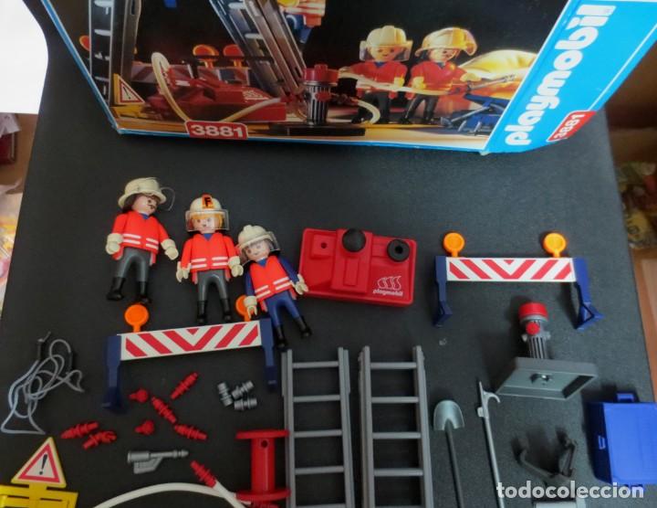 Playmobil: PLAYMOBIL REF. 3881 BOMBEROS EN CAJA - Foto 2