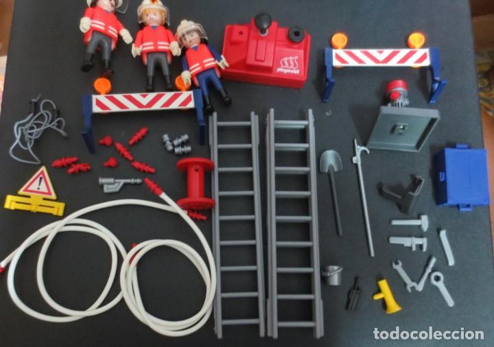 Playmobil: PLAYMOBIL REF. 3881 BOMBEROS EN CAJA - Foto 3
