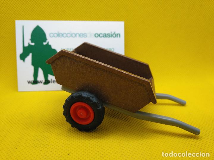 Playmobil: Playmobil Carretilla manual para jard&iacute;n