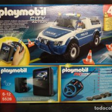Playmobil: PLAYMOBIL-REF-5528-COCHE DE POLICIA-RC CON CAMARA NUEVO. Lote 153567686