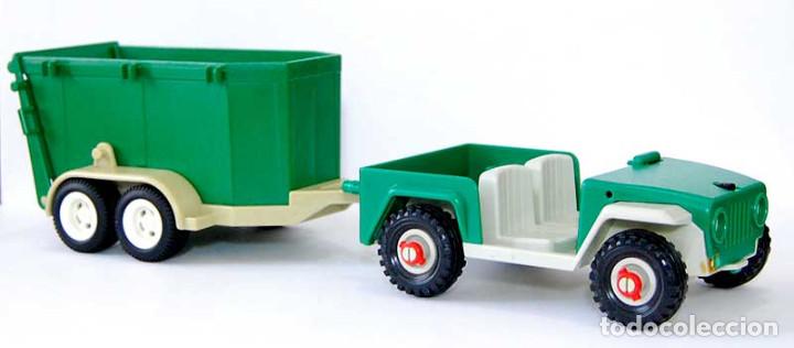 Playmobil: Playmobil Todoterreno Con Remolque de Caballos Ref. 3140
