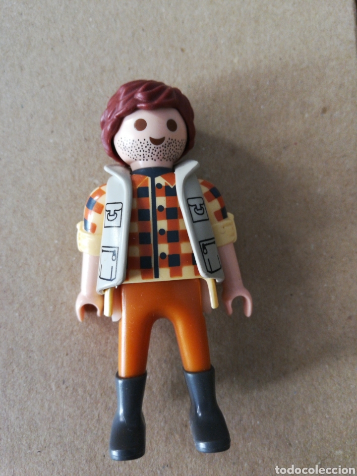Playmobil: Playmobil hombre ciudad trabajador obrero transportista
