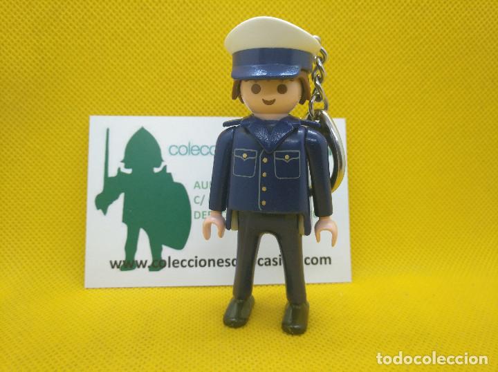 llavero playmobil policia