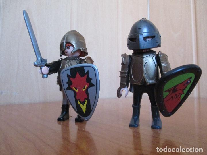 Playmobil: PLAYMOBIL: LOTE 2 CLICS VARIADOS SOLDADOS MEDIEVALES