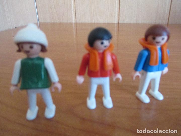 Playmobil: PLAYMOBIL: LOTE 3 CLICS DE NI&Ntilde;OS VARIADOS