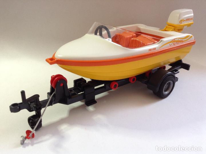 coche con remolque playmobil