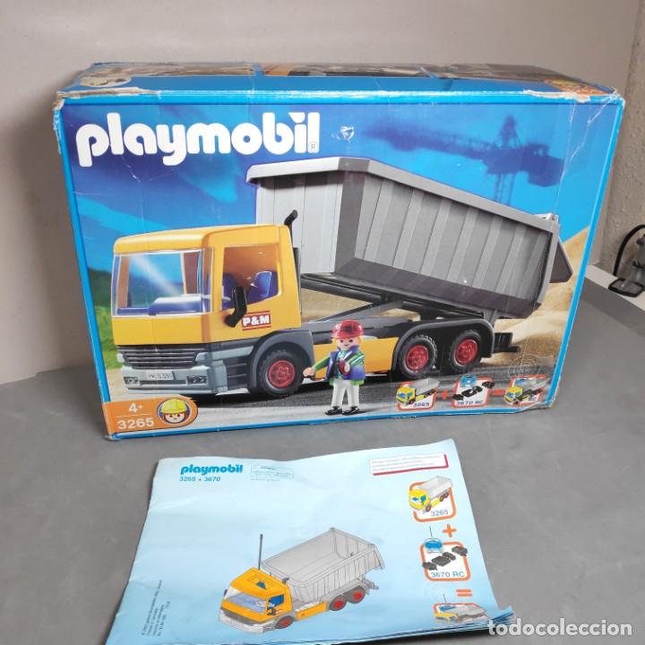 camion volquete playmobil