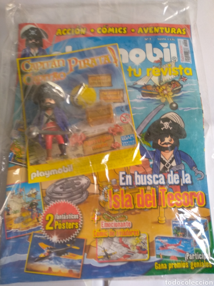 Playmobil: Playmobil Capitán Pirata, revista n7 - Foto 1 - 161991774