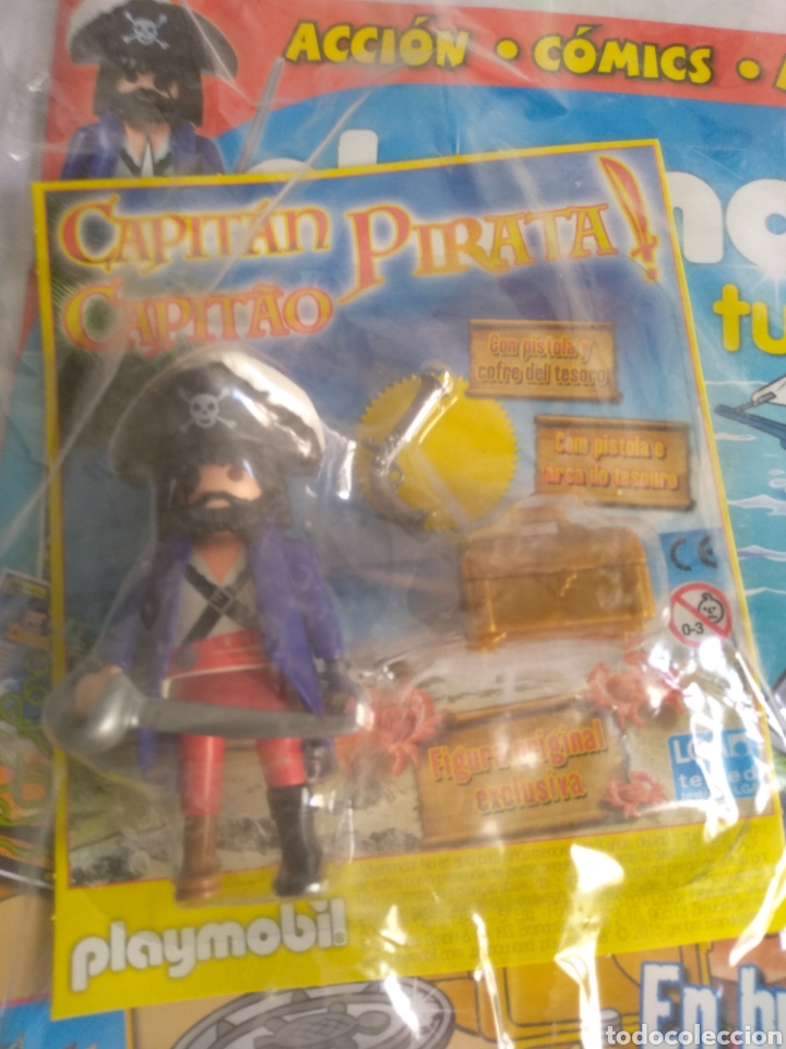 Playmobil: Playmobil Capitán Pirata, revista n7 - Foto 2 - 161991774