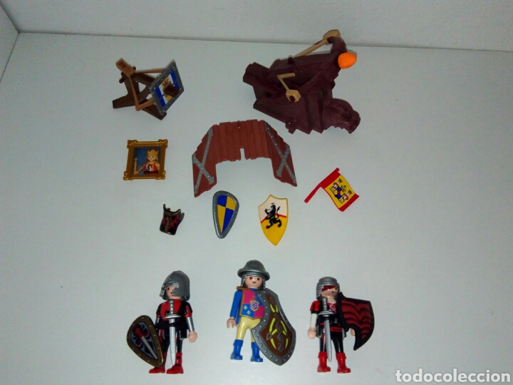 Playmobil: Mu&ntilde;ecos medieval i piezas castillo - Foto 1