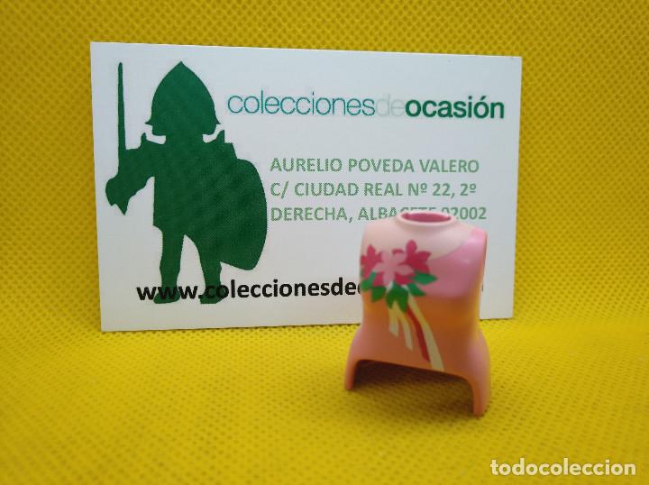 Playmobil: Playmobil Torso de mujer rosa