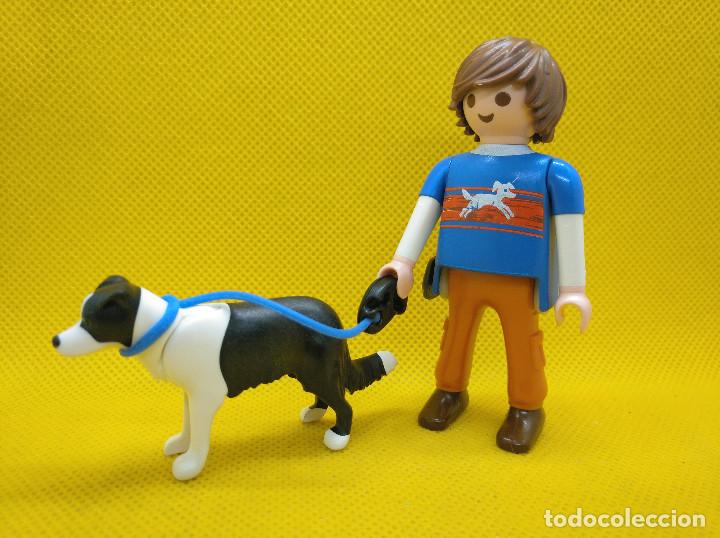 Playmobil: Playmobil Chico con perro