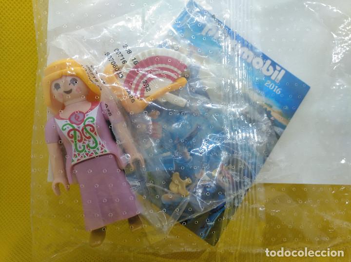 Playmobil: Playmobil Pr&iacute;ncesa con trenza y abanico