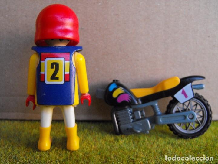 playmobil, moto cross,trial - Acheter Playmobil sur todocoleccion