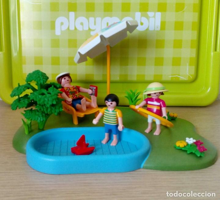 playmobil piscina