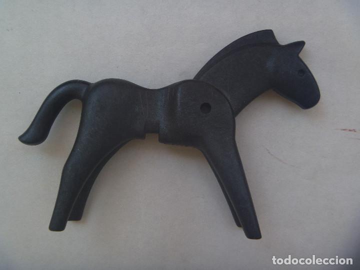 Playmobil: PLAYMOBIL DE 1974 : CABALLO NEGRO