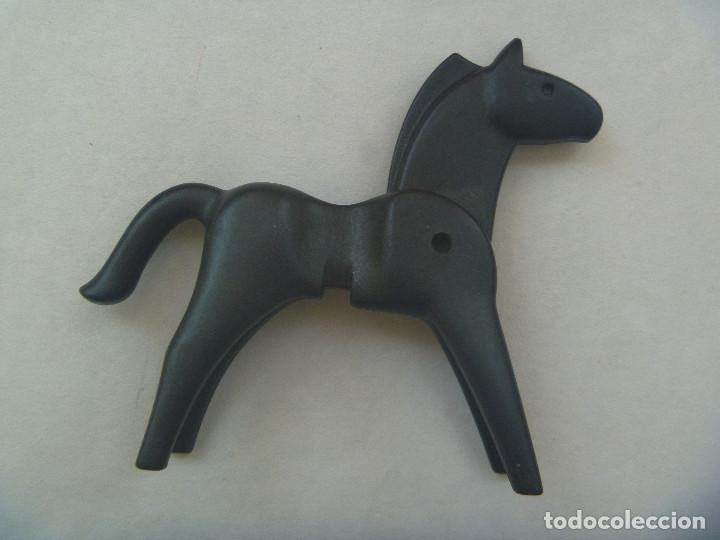 Playmobil: PLAYMOBIL DE 1974 : CABALLO NEGRO