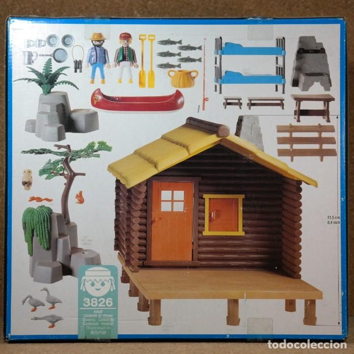 playmobil cabaña de campamento