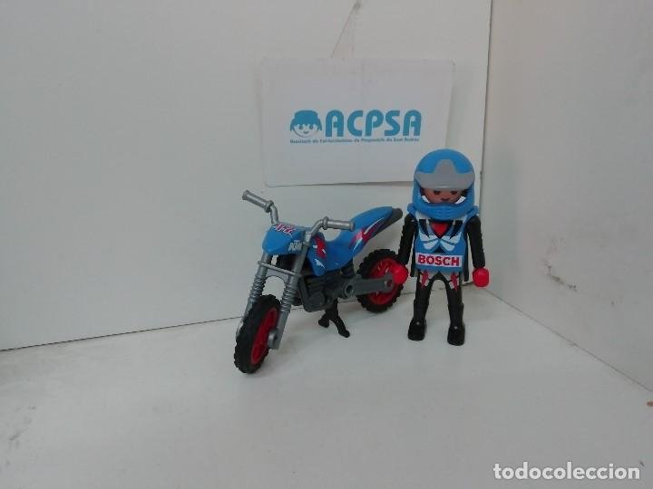  playmobil  moto  cross trial Comprar Playmobil  en 