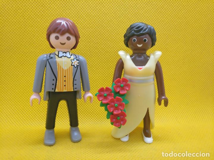 Playmobil: Playmobil Pareja de novios, recien casados, invitados de boda