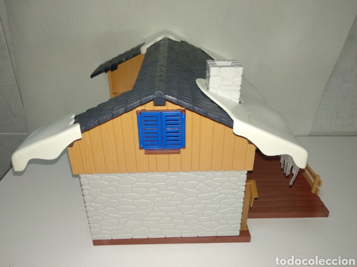 playmobil cabaña esqui