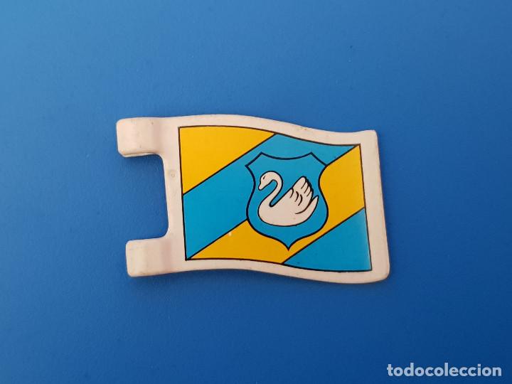 Playmobil: Playmobil bandera orden del cisne azul amarillo blanco caballero medieval soldados castillo