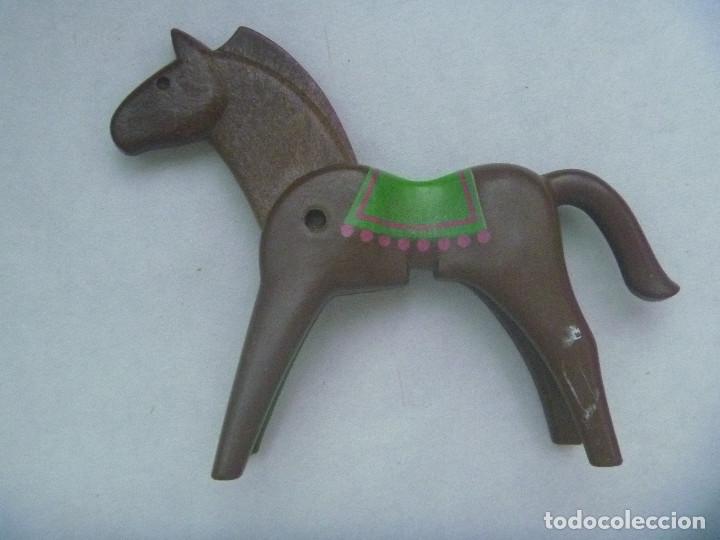 Playmobil: PLAYMOBIL DE 1974 : CABALLO CON MANTILLA PINTADA