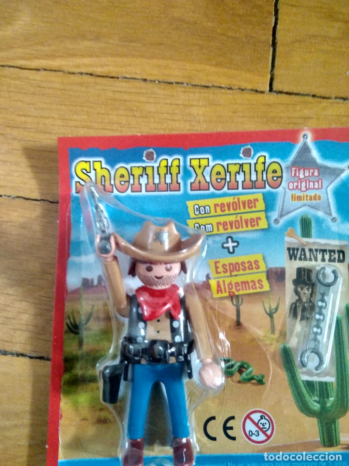 Playmobil: PLAYMOBIL SHERIFF  CON REVOLVER - Foto 1