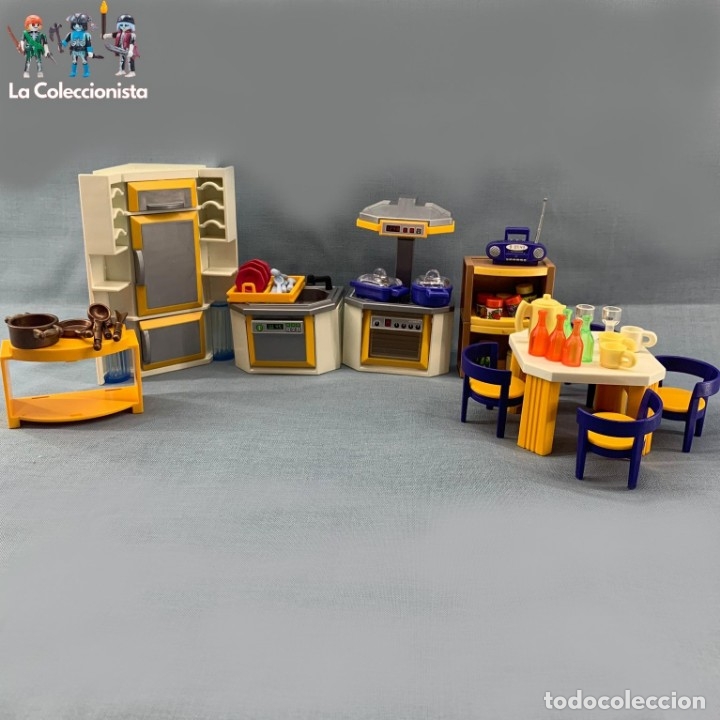 cocina casa moderna playmobil