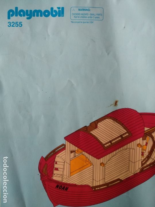Playmobil: MANUAL EL ARCA DE NOE NOAH - PLAYMOBIL 3255 -