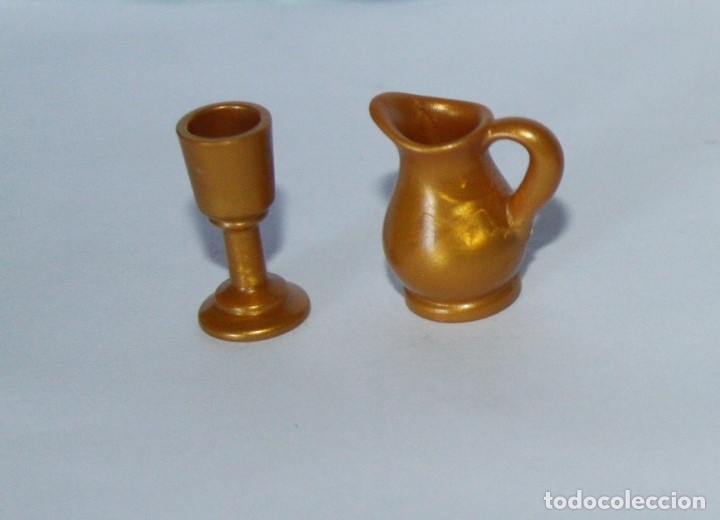 Playmobil: PLAYMOBIL MEDIEVAL JARRA CON COPA DORADA - Foto 1