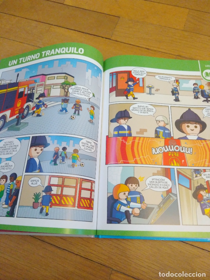 Playmobil: LIBRO PLAYMOBIL PROFESIONES BOMBEROS - Foto 3