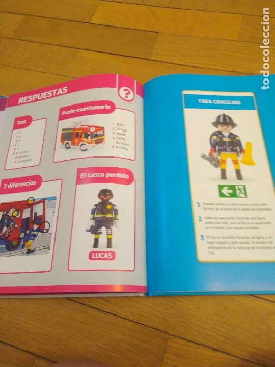Playmobil: LIBRO PLAYMOBIL PROFESIONES BOMBEROS - Foto 4