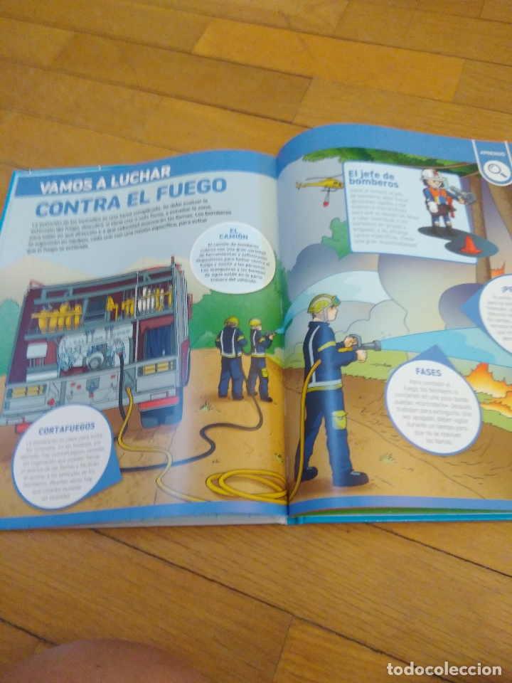 Playmobil: LIBRO PLAYMOBIL PROFESIONES BOMBEROS - Foto 6