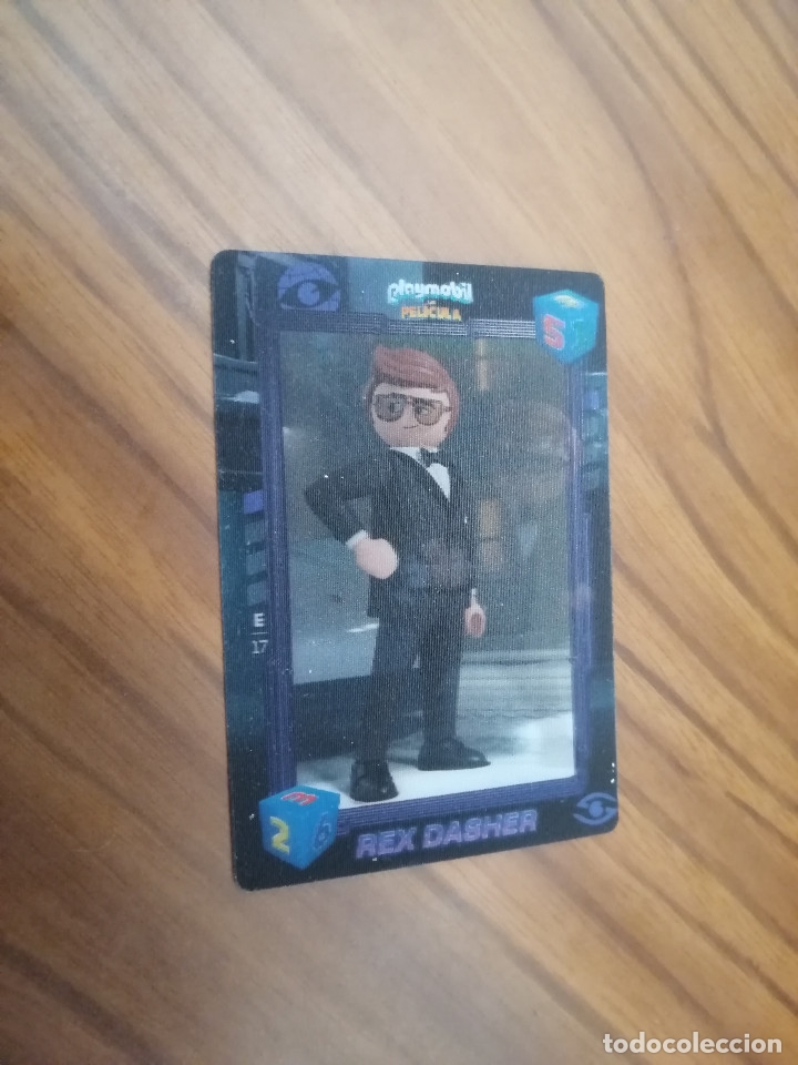 Playmobil: PLAYMOBIL. LA PEL&Iacute;CULA. CARTA CON MOVIMIENTO DE ALEX DASHER. BUEN ESTADO