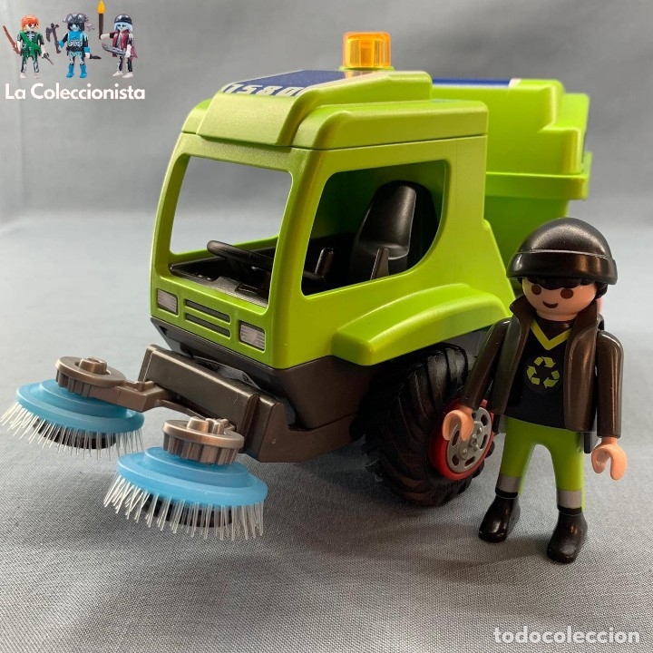 vehiculo limpieza playmobil