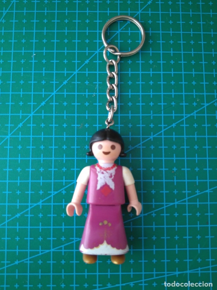 Playmobil: LLAVERO NI&Ntilde;A/MUJER DE PLAYMOBIL
