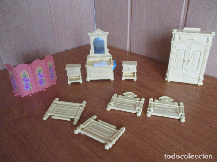 Playmobil: PLAYMOBIL: LOTE DE  MOBILIARIO DIVERSO