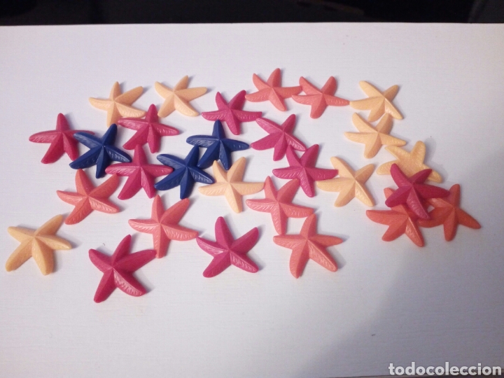 Playmobil: PLAYMOBIL. LOTE DE ESTRELLAS DE MAR. - Foto 1