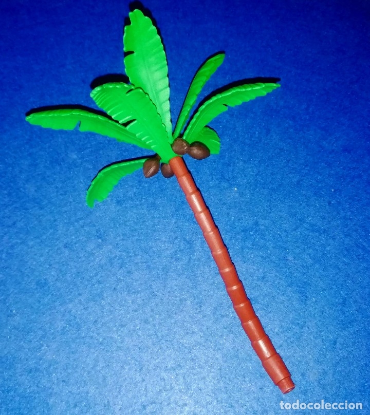 Playmobil: PLAYMOBIL ACCESORIOS --- GRAN PALMERA (con base) CON COCOS, PIRATAS DIORAMAS