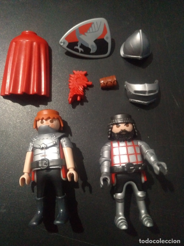 Playmobil: PLAYMOBIL DOS GUERREROS MEDIEVAL EN BOLSA CERRADA 8/10/19
