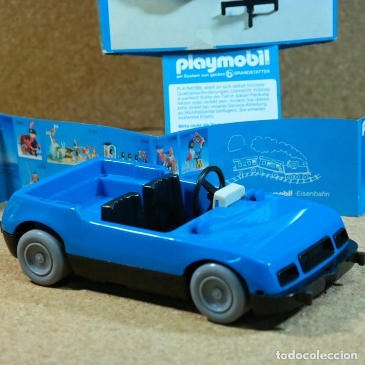 coche azul playmobil