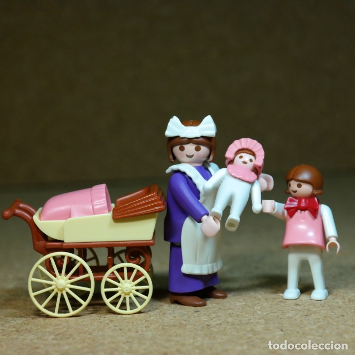 Playmobil Ninera Con Cochecito Bebe Y Nina Vic Acheter Playmobil Dans Todocoleccion