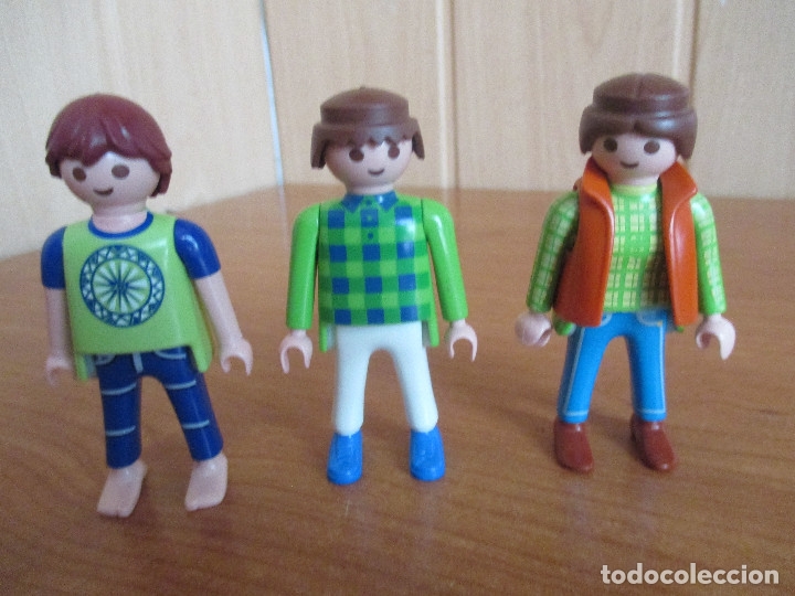 Playmobil: PLAYMOBIL: LOTE DE  3 FIGURAS