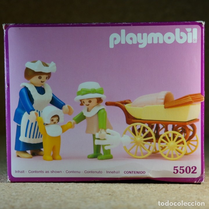 Playmobil Ref 5502 Completo Con Caja Ninera C Sold Through Direct Sale