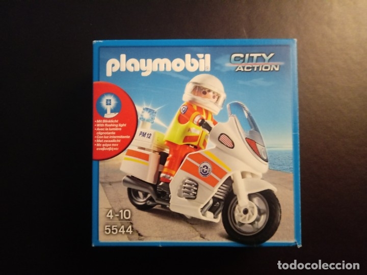 Playmobil: SET PLAYMOBIL MOTO 5544 NUEVO EN CAJA