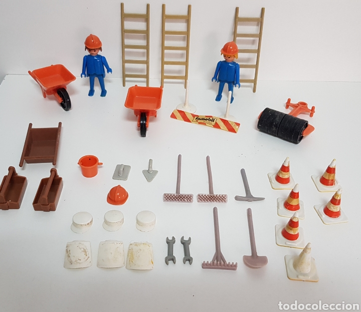 Playmobil: LOTE DE OBRA FAMOBIL, A&Ntilde;OS 70